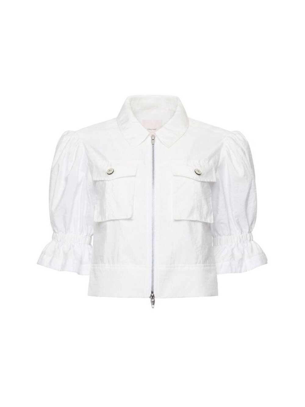 Cinq a Sept Holly Parachute Jacket White L